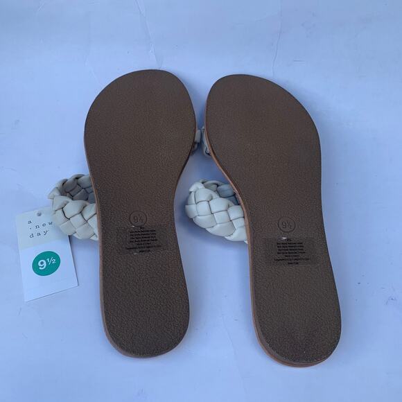 A New Day Lucy Braided Slip-On Sandals Size 9 NWT - Picture 3 of 4
